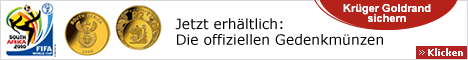 Die offiziellen Gedenkmünzen zur Fussball WM