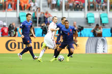 Fussball WM 2014 - Spanien gegen Niederlande